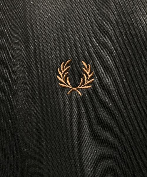 FRED PERRY（フレッドペリー）FRED PERRY (フレッドペリー) Contrast Tape Track Jacket ブラック サイズ:Lの古着・服飾アイテム