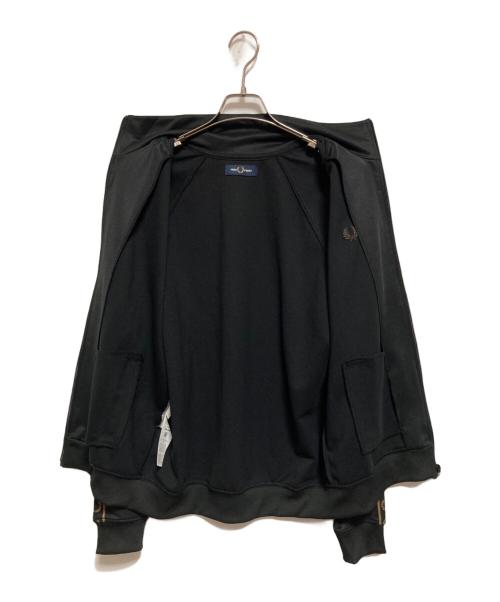 FRED PERRY（フレッドペリー）FRED PERRY (フレッドペリー) Contrast Tape Track Jacket ブラック サイズ:Lの古着・服飾アイテム