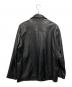 nano・universe (ナノ・ユニバース) LB.03 WONDER LIGHT LEATHER カーコート ブラック サイズ:L：13000円