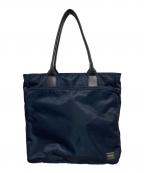PORTERポーター）の古着「TOTE BAG」｜ネイビー