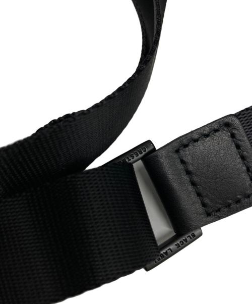 BLACK LABEL CRESTBRIDGE（ブラックレーベル クレストブリッジ）BLACK LABEL CRESTBRIDGE (ブラックレーベル クレストブリッジ) ショルダーバッグ ブラックの古着・服飾アイテム