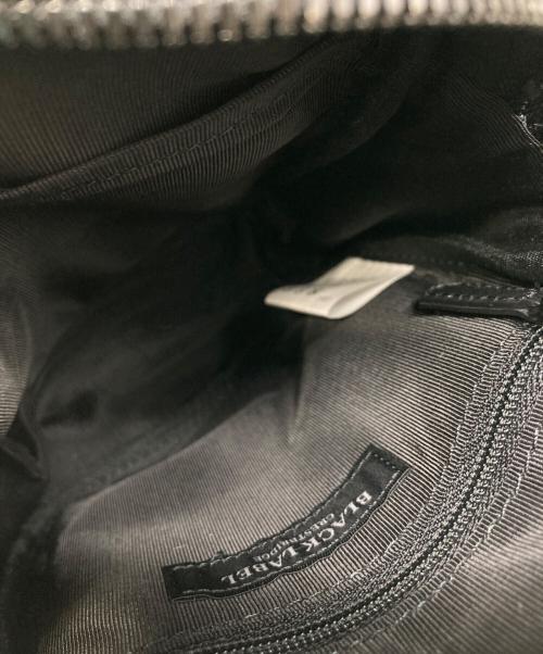 BLACK LABEL CRESTBRIDGE（ブラックレーベル クレストブリッジ）BLACK LABEL CRESTBRIDGE (ブラックレーベル クレストブリッジ) ショルダーバッグ ブラックの古着・服飾アイテム