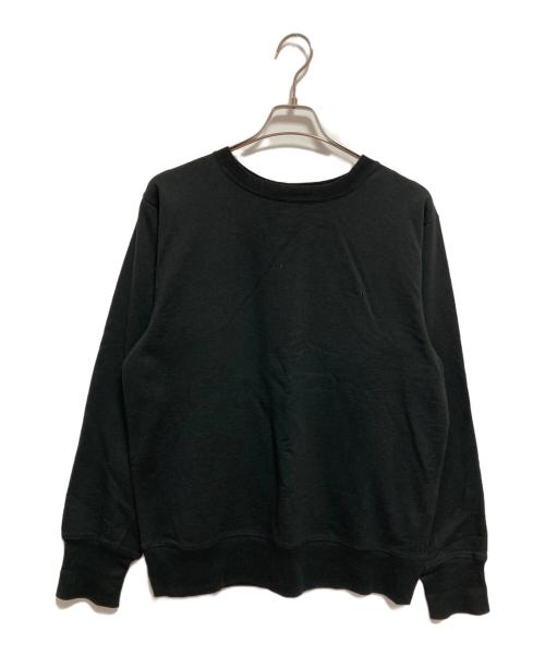 THE NORTHFACE PURPLELABEL（ザ・ノースフェイス パープルレーベル）THE NORTHFACE PURPLELABEL (ザ・ノースフェイス パープルレーベル) 10oz Mountain Crew Neck Sweat ブラック サイズ:Mの古着・服飾アイテム