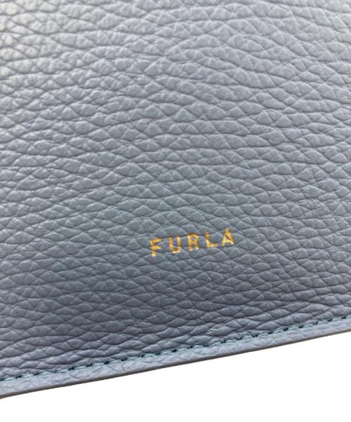 FURLA（フルラ）FURLA (フルラ) NUVOLA MINI BUCKET ブルーの古着・服飾アイテム