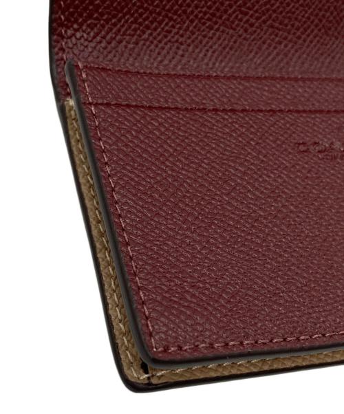 COACH（コーチ）COACH (コーチ) カードケース ベージュの古着・服飾アイテム