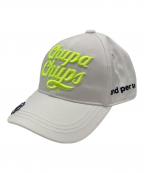 and per se×Chupa Chupsアンパスィ×チュッパチャプス）の古着「ゴルフキャップ」｜ホワイト