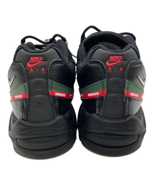 NIKE（ナイキ）NIKE (ナイキ) UNDEFEATED (アンディフィーテッド) Air Max 95 SP ブラック サイズ:28.5の古着・服飾アイテム