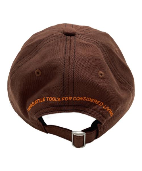 asics novalis（アシックス ノヴァリス）asics novalis (アシックス ノヴァリス) KIKO KOSTADINOV (キコ・コスタディノフ) MIRBELIOIDS CAP ブラウンの古着・服飾アイテム