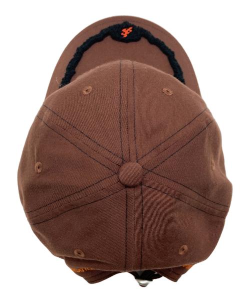 asics novalis（アシックス ノヴァリス）asics novalis (アシックス ノヴァリス) KIKO KOSTADINOV (キコ・コスタディノフ) MIRBELIOIDS CAP ブラウンの古着・服飾アイテム