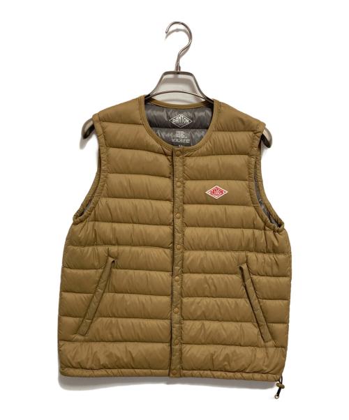 DANTON（ダントン）DANTON (ダントン) インナーダウンベスト ベージュ サイズ:.34の古着・服飾アイテム