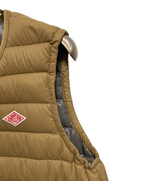 DANTON（ダントン）DANTON (ダントン) インナーダウンベスト ベージュ サイズ:.34の古着・服飾アイテム
