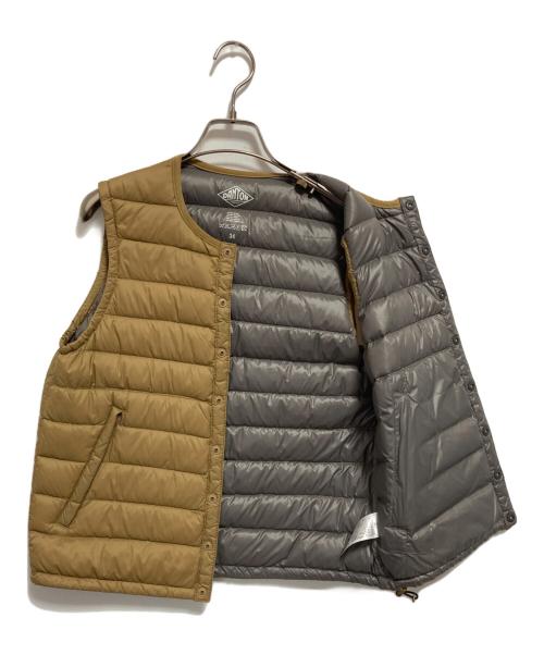 DANTON（ダントン）DANTON (ダントン) インナーダウンベスト ベージュ サイズ:.34の古着・服飾アイテム