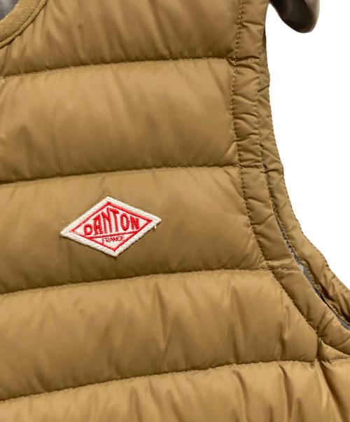 DANTON（ダントン）DANTON (ダントン) インナーダウンベスト ベージュ サイズ:.34の古着・服飾アイテム