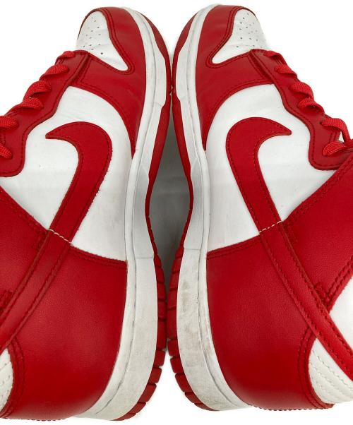 NIKE（ナイキ）NIKE (ナイキ) DUNK HIGH RETRO CHAMPIONSHIP レッド サイズ:US11の古着・服飾アイテム