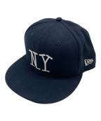 New Era×stussyニューエラ×ステューシー）の古着「NY NEW ERA CAP」｜ネイビー