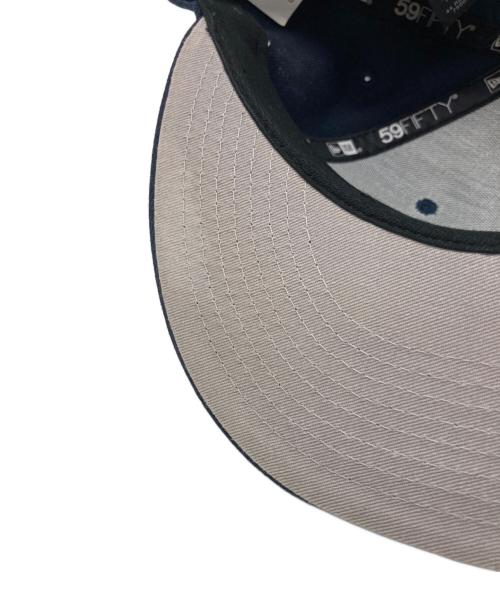 New Era（ニューエラ）New Era (ニューエラ) stussy (ステューシー) NY NEW ERA CAP ネイビー サイズ:7 5/8の古着・服飾アイテム