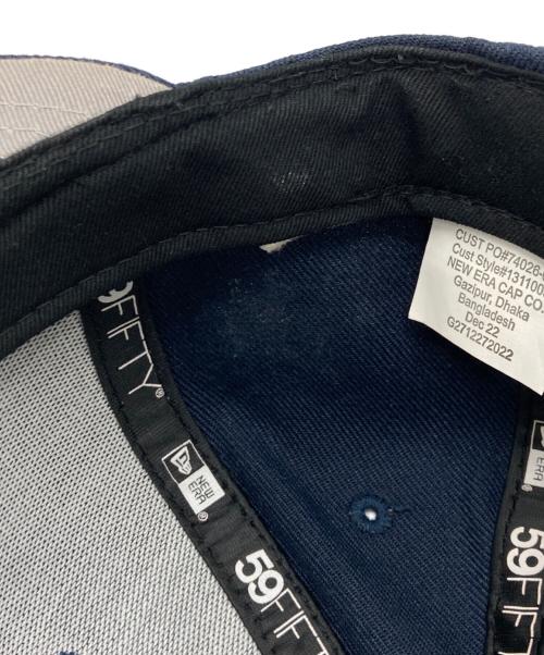 New Era（ニューエラ）New Era (ニューエラ) stussy (ステューシー) NY NEW ERA CAP ネイビー サイズ:7 5/8の古着・服飾アイテム