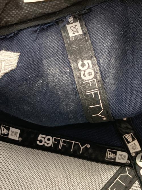 New Era（ニューエラ）New Era (ニューエラ) stussy (ステューシー) NY NEW ERA CAP ネイビー サイズ:7 5/8の古着・服飾アイテム