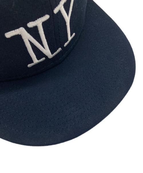 New Era（ニューエラ）New Era (ニューエラ) stussy (ステューシー) NY NEW ERA CAP ネイビー サイズ:7 5/8の古着・服飾アイテム