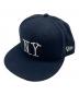 New Era（ニューエラ）の古着「NY NEW ERA CAP」｜ネイビー