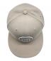 中古・古着 stussy (ステューシー) New Era (ニューエラ) キャップ ベージュ サイズ:7 5/8：6000円