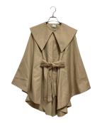 maison echelleメゾンエシェル）の古着「ポンチョ」｜ベージュ