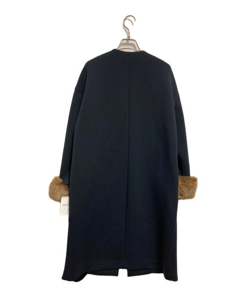 ROPE（ロペ）ROPE (ロペ) ノーカラーコート ネイビー サイズ:XS 未使用品の古着・服飾アイテム