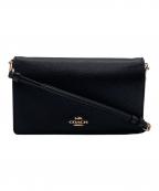 COACHコーチ）の古着「ショルダーウォレット」｜ブラック