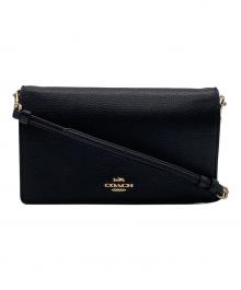 COACH（コーチ）の古着「ショルダーウォレット」｜ブラック