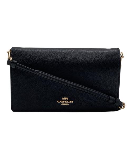 COACH（コーチ）COACH (コーチ) ショルダーウォレット ブラックの古着・服飾アイテム
