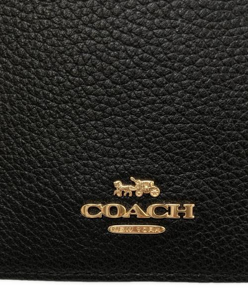 COACH（コーチ）COACH (コーチ) ショルダーウォレット ブラックの古着・服飾アイテム