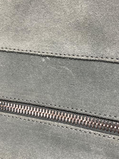 BALENCIAGA（バレンシアガ）BALENCIAGA (バレンシアガ) スウェードレザースカート グレー サイズ:36の古着・服飾アイテム