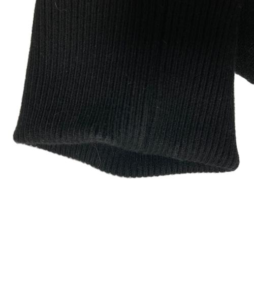 stussy（ステューシー）stussy (ステューシー) ウールストライプ ボンバージャケット ブラック サイズ:Mの古着・服飾アイテム