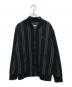 stussy（ステューシー）の古着「ウールストライプ ボンバージャケット」｜ブラック