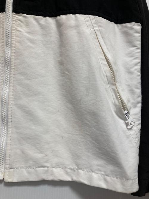 stussy（ステューシー）stussy (ステューシー) ナイロンジャケット ブラック×アイボリー サイズ:Mの古着・服飾アイテム
