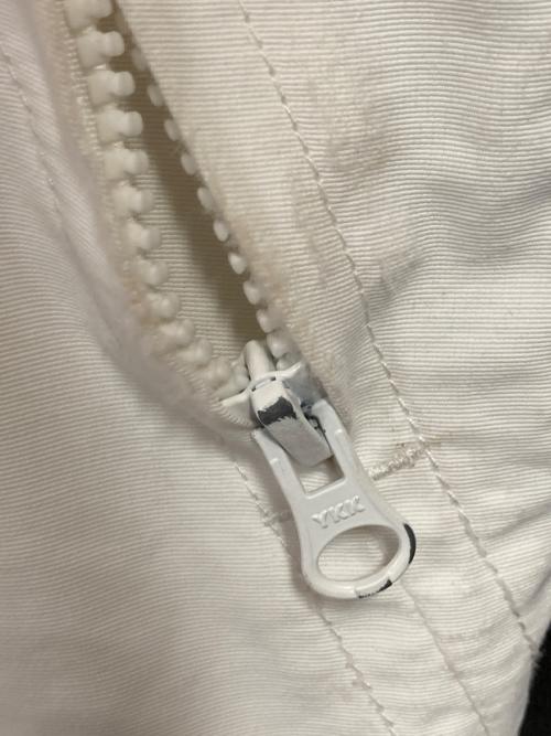 stussy（ステューシー）stussy (ステューシー) ナイロンジャケット ブラック×アイボリー サイズ:Mの古着・服飾アイテム