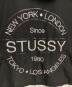 中古・古着 stussy (ステューシー) ナイロンジャケット ブラック×アイボリー サイズ:M：10000円