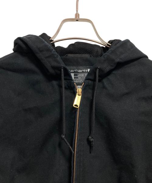 CarHartt（カーハート）CarHartt (カーハート) ルーズフィット アクティブジャケット ブラック サイズ:Sの古着・服飾アイテム