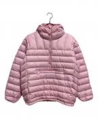 SUPREMEシュプリーム）の古着「Micro Down Half Zip Hooded Pullover」｜ピンク
