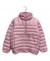 SUPREME（シュプリーム）の古着「Micro Down Half Zip Hooded Pullover」｜ピンク