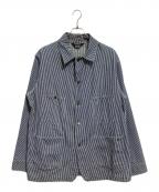 OSH KOSH B'goshオシュコシュ ビゴッシュ）の古着「ヒッコリーカバール」｜ネイビー