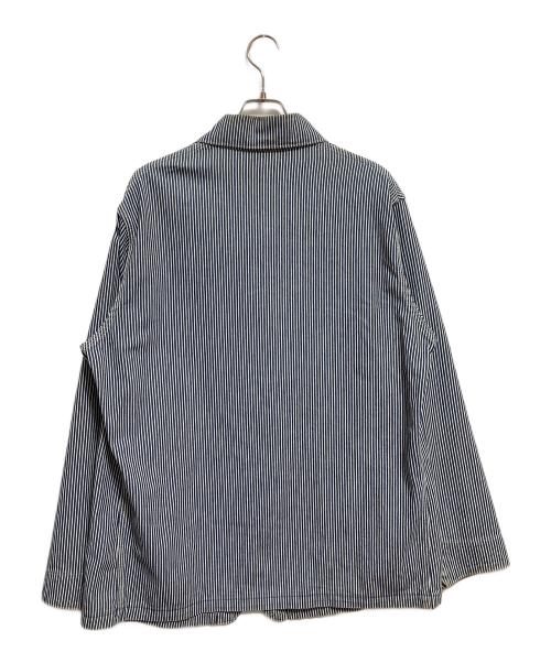 OSH KOSH B'gosh（オシュコシュ ビゴッシュ）OSH KOSH B'gosh (オシュコシュ ビゴッシュ) ヒッコリーカバール ネイビー サイズ:42Rの古着・服飾アイテム