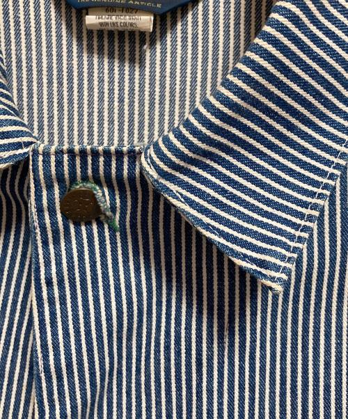 OSH KOSH B'gosh（オシュコシュ ビゴッシュ）OSH KOSH B'gosh (オシュコシュ ビゴッシュ) ヒッコリーカバール ネイビー サイズ:42Rの古着・服飾アイテム