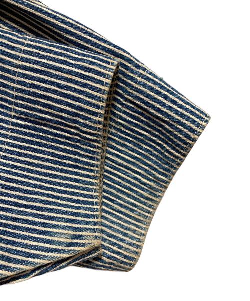 OSH KOSH B'gosh（オシュコシュ ビゴッシュ）OSH KOSH B'gosh (オシュコシュ ビゴッシュ) ヒッコリーカバール ネイビー サイズ:42Rの古着・服飾アイテム