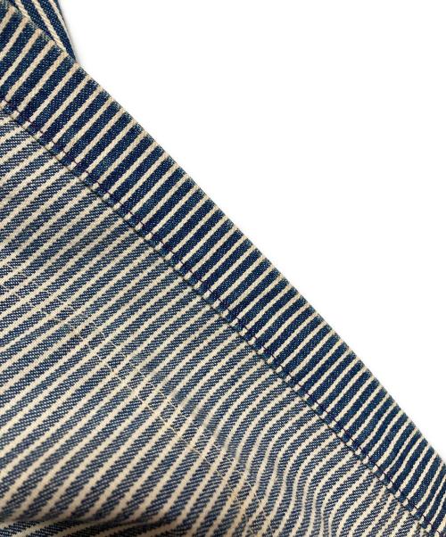 OSH KOSH B'gosh（オシュコシュ ビゴッシュ）OSH KOSH B'gosh (オシュコシュ ビゴッシュ) ヒッコリーカバール ネイビー サイズ:42Rの古着・服飾アイテム