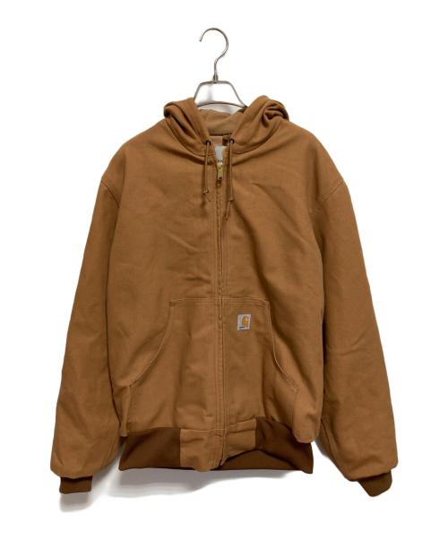 CarHartt（カーハート）CarHartt (カーハート) ダックアクティブジャケット ブラウン サイズ:Sの古着・服飾アイテム
