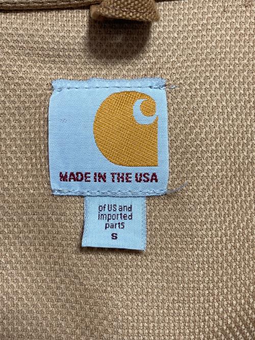 CarHartt（カーハート）CarHartt (カーハート) ダックアクティブジャケット ブラウン サイズ:Sの古着・服飾アイテム