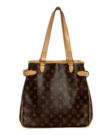 LOUIS VUITTON（ルイ ヴィトン）の古着「バティニョール・ヴェルティカル」｜ブラウン・ベージュ