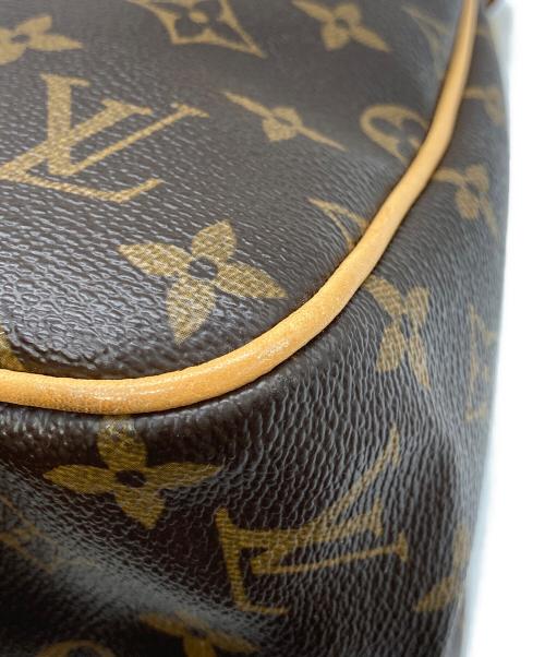 LOUIS VUITTON（ルイ ヴィトン）LOUIS VUITTON (ルイ ヴィトン) バティニョール・ヴェルティカル ブラウン・ベージュの古着・服飾アイテム