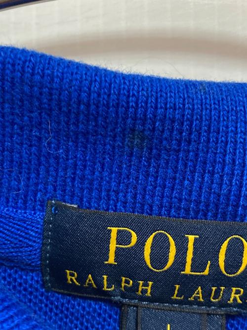 POLO RALPH LAUREN（ポロ・ラルフローレン）POLO RALPH LAUREN (ポロ・ラルフローレン) ポロシャツ ブルー サイズ:L(14-16)の古着・服飾アイテム